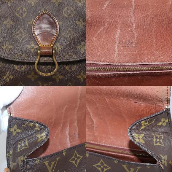 LOUIS VUITTON Monogram Saint Cloud GM Shoulder Bag M51242 - Picture 11 of 13